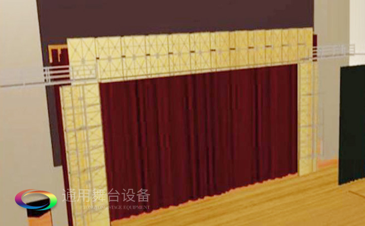 防火隔離幕Safety curtain——舞臺、觀眾廳分隔 阻斷火源及有害煙氣的擴散
